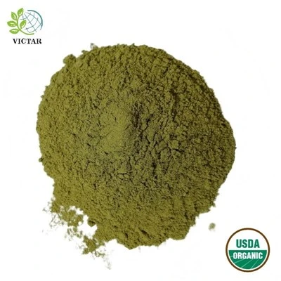 Organisks Moringa lapu pulveris